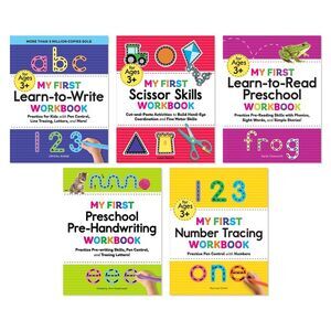 Complete Preschool Skills Starter Pack - 5-Book Complete Bundle Set
